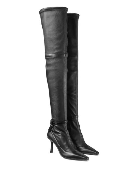 Jimmy Choo 85mm Camie over-the-knee boots - Black - zdjęcie produktu nr 2