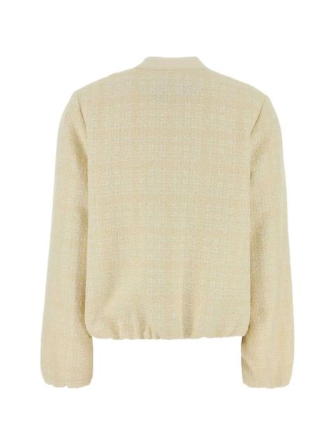Gucci check tweed jacket - Neutrals - zdjęcie produktu nr 2