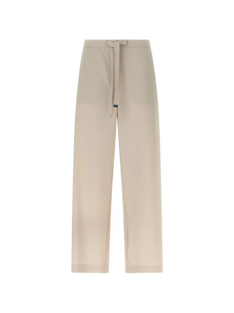 Max Mara drawstring trousers - Neutrals - zdjęcie produktu nr 1