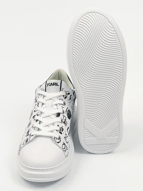 Karl Lagerfeld sneakersy skórzane KAPRI