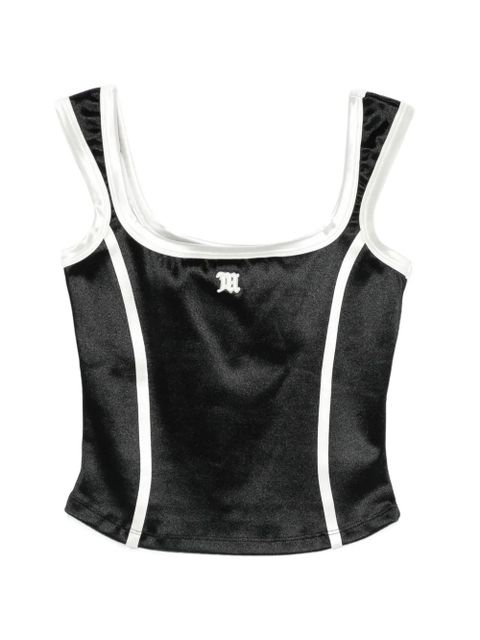 MISBHV logo-embroidered top - Black - zdjęcie produktu nr 1