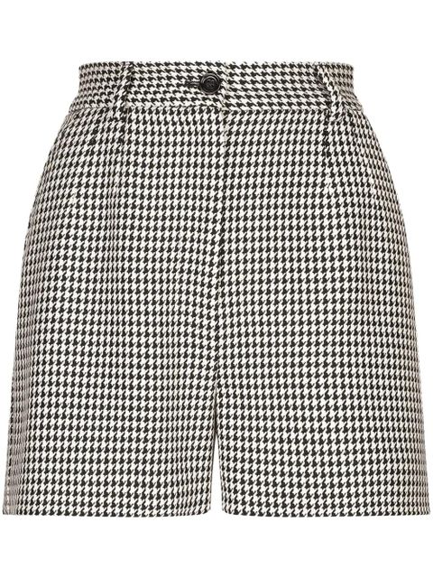 Dolce & Gabbana tartan check shorts - Black - zdjęcie produktu nr 1