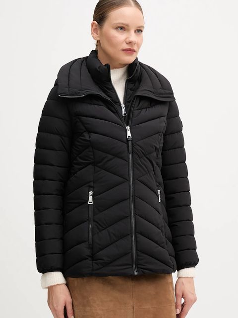 Dkny kurtka kolor czarny zimowa DLEMPN45 - zdjęcie produktu nr 1