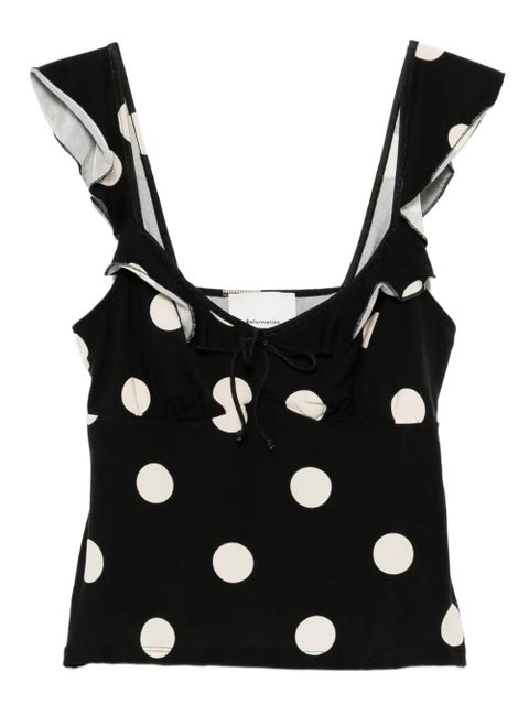 Reformation Lemmy top - Black - zdjęcie produktu nr 1