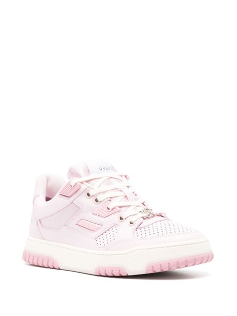 Gucci Interlocking G leather sneakers - Pink