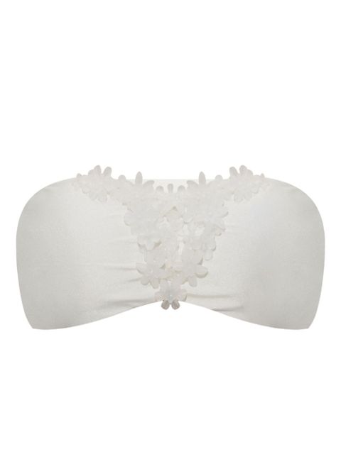Cult Gaia Ursula bikini top - White