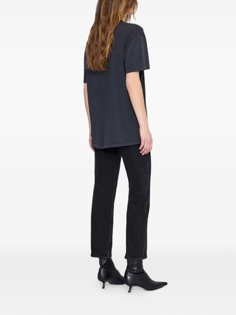 ANINE BING printed T-shirt - Black