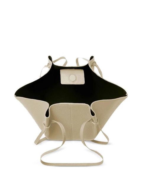 Yuzefi Mochi pebble-grain shoulder bag - Neutrals