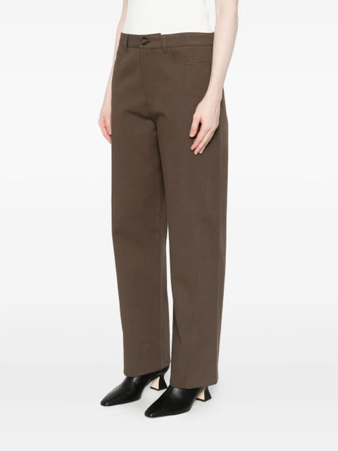 TOTEME Twisted trousers - Brown - zdjęcie produktu nr 2