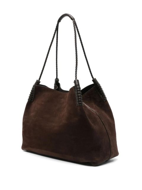 ETRO suede shoulder bag - Brown