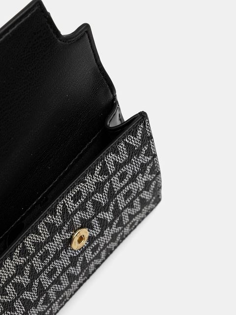 Dkny portfel damski kolor czarny R52Z5M22