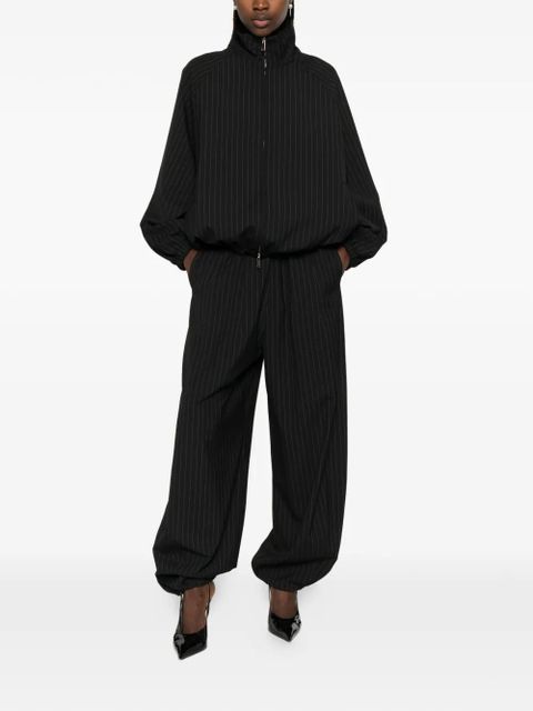 The Frankie Shop pinstripe trousers - Black - zdjęcie produktu nr 2