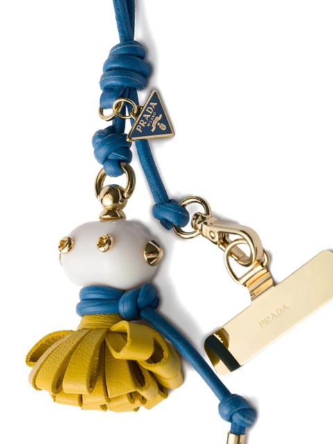 Prada nappa leather smartphone wristlet - Blue - zdjęcie produktu nr 2