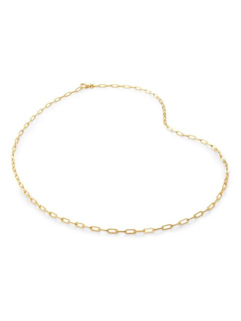 Monica Vinader Mini Paperclip chain necklace - Gold - zdjęcie produktu nr 1