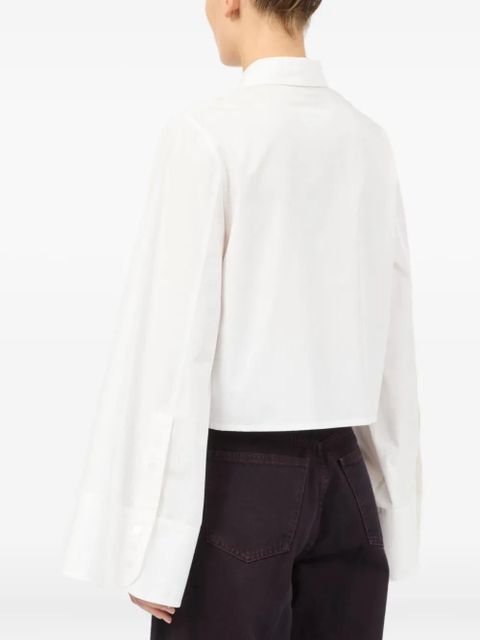 MM6 Maison Margiela bell-sleeve shirt - White