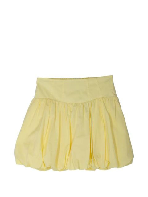 Simkhai Pipa bubble mini skirt - Yellow - zdjęcie produktu nr 1