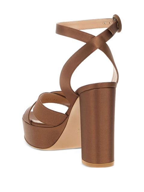 Gianvito Rossi 105mm Sabrina sandals - Brown
