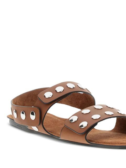 KHAITE Boden flat sandals - Brown