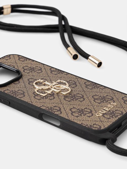 Guess etui na telefon iPhone 16 Pro Max kolor brązowy GUHCP16XP4GMGCRW - zdjęcie produktu nr 2