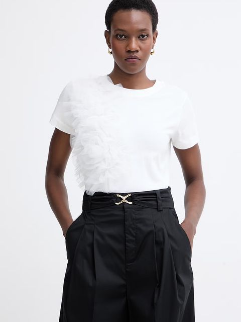 Twinset T-shirt damski bawełniany - zdjęcie produktu nr 1