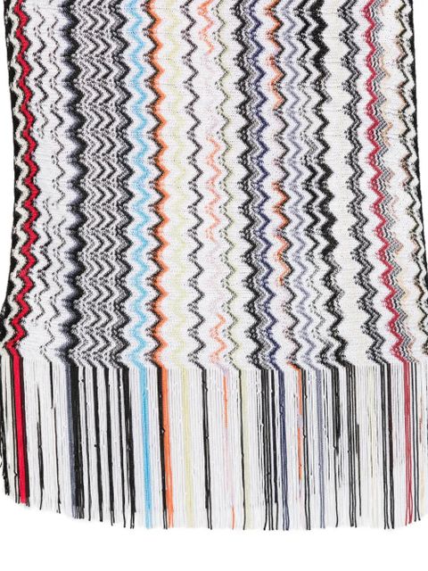 Missoni Vida fringed scarf - Neutrals - zdjęcie produktu nr 2