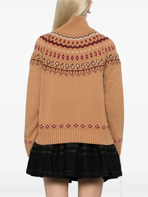 MC2 Saint Barth Meghan Nordic sweater - Brown