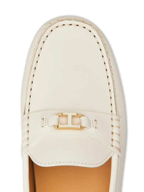 Tod's leather loafers - Neutrals
