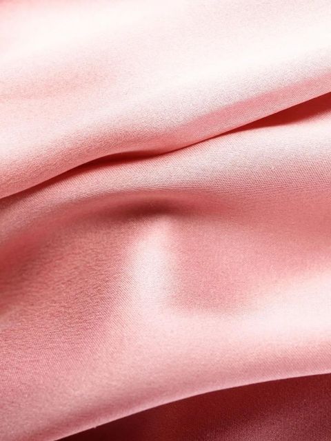 ZIMMERMANN ruffle-trim silk dress - Pink