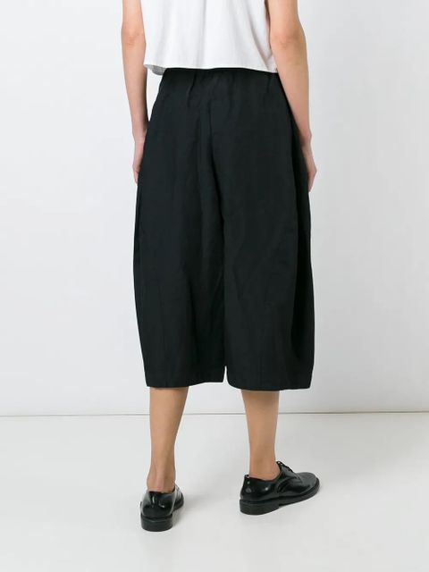 Comme Des Garçons cocoon knee shorts - Black