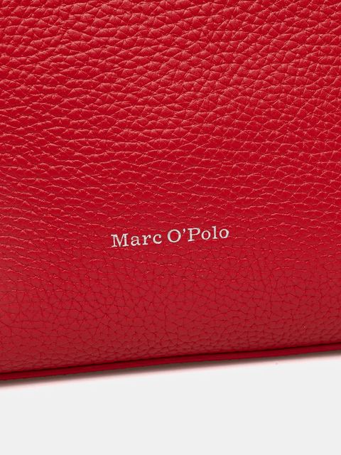 Marc O'Polo torebka skórzana kolor czerwony 5000009143 - zdjęcie produktu nr 2