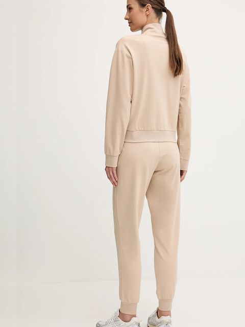 EA7 Emporio Armani dres damski kolor beżowy AF13135.7W000463