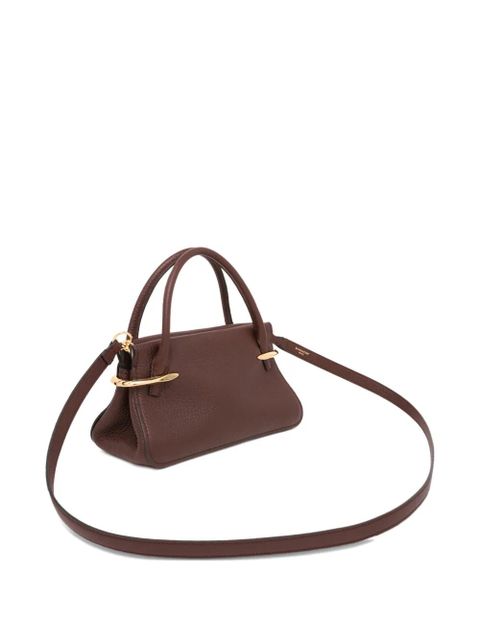 Givenchy mini Pinch leather tote bag - Brown