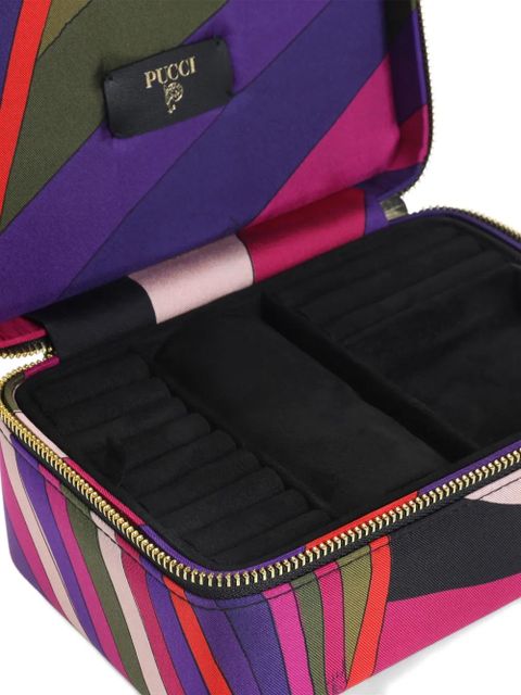 PUCCI Iride-print makeup bag - Pink