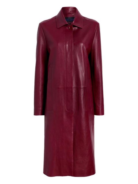 Proenza Schouler leather coat - Red - zdjęcie produktu nr 1