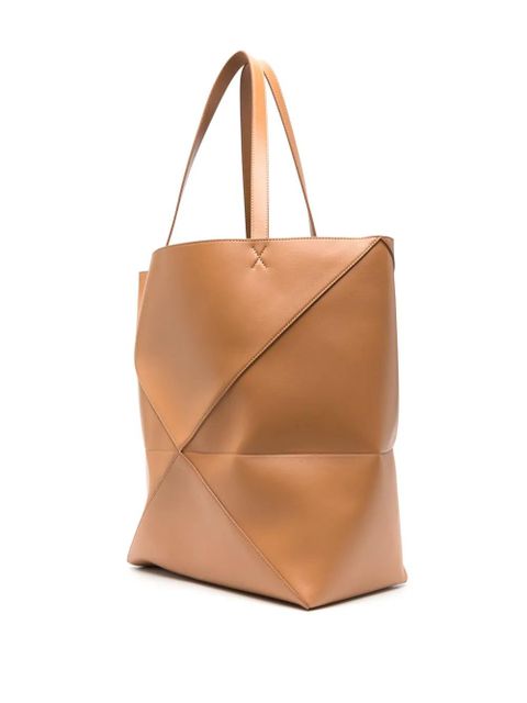 LOEWE XL Puzzle Fold tote bag - Neutrals