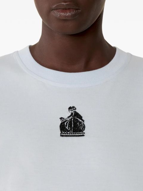 Lanvin Mother and Daughter graphic crew-neck T-shirt - White