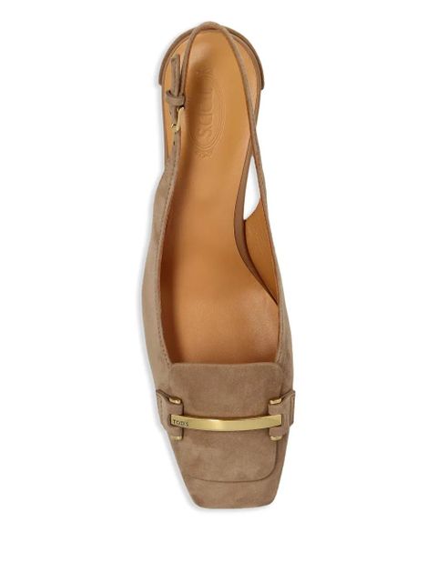 Tod's slingback pumps - Neutrals