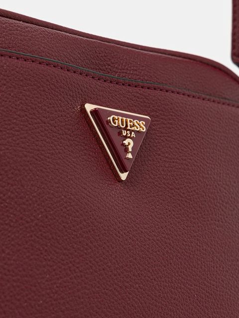 Guess torebka MERIDIAN kolor bordowy HWBG69 74140