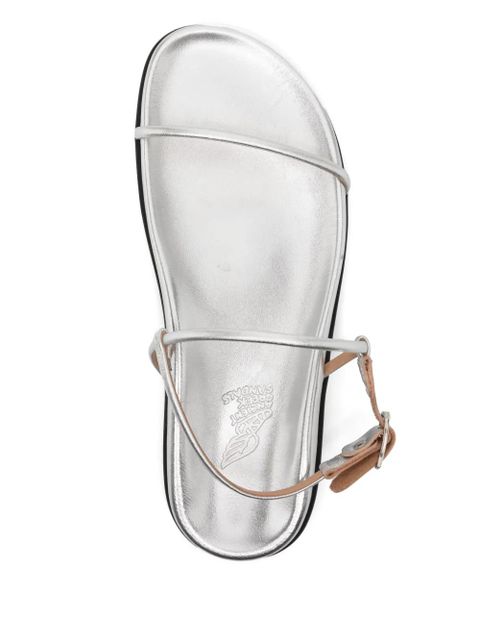 Ancient Greek Sandals Semystra sandals - Silver