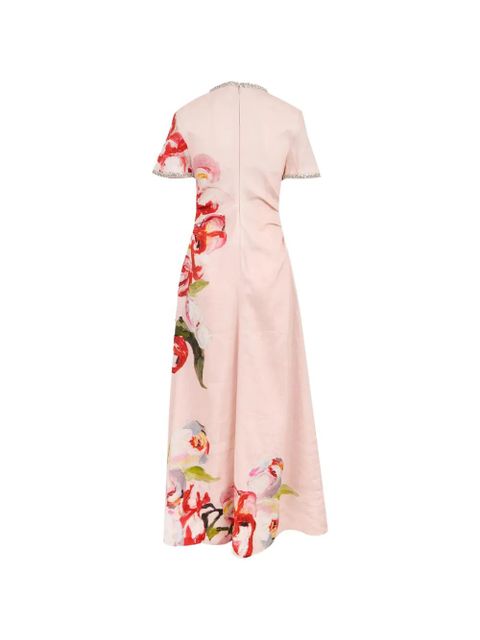 Acler Yeoford embellished floral-print maxi dress - Pink - zdjęcie produktu nr 2