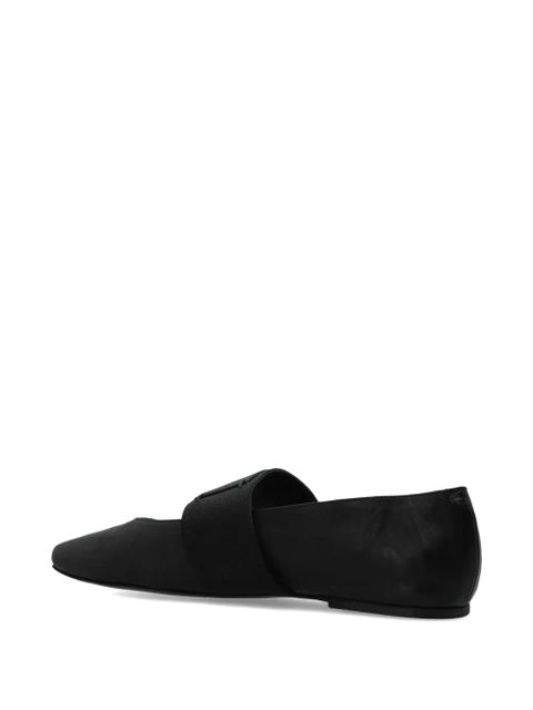 Givenchy Tonal elasticated-strap ballet flats - Black