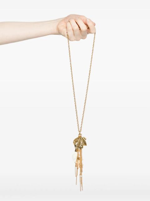 Chloé shell-pendant necklace - Gold - zdjęcie produktu nr 2