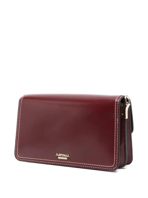 Aspinal Of London Eliza leather mini bag - Red - zdjęcie produktu nr 2