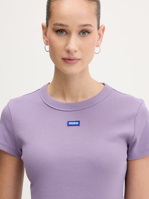 Hugo Blue t-shirt Baby Tee_B