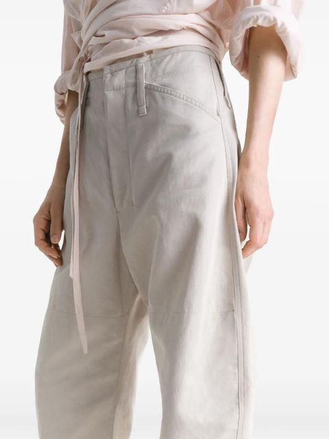 LEMAIRE fluid tapered trousers - Neutrals - zdjęcie produktu nr 2