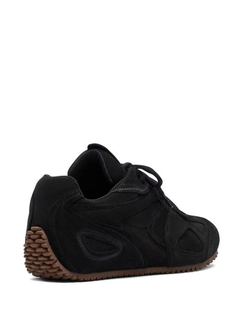 Axel Arigato Slow Runner layered suede sneakers - Black
