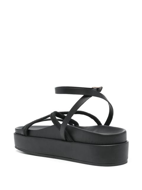 Ancient Greek Sandals Atheras sandals - Black