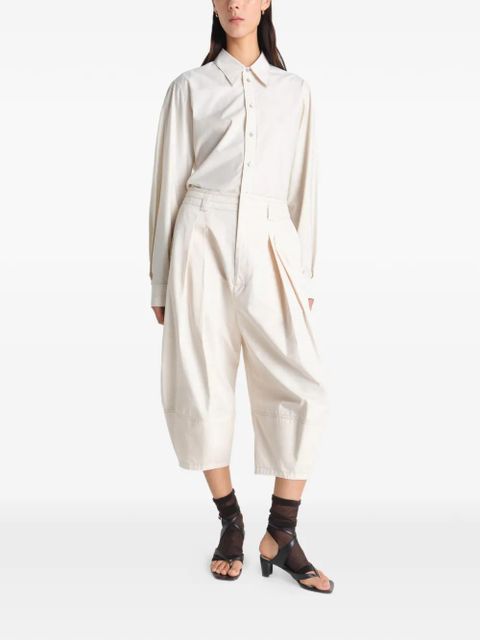 LEMAIRE balloon bermuda shorts - Neutrals - zdjęcie produktu nr 1