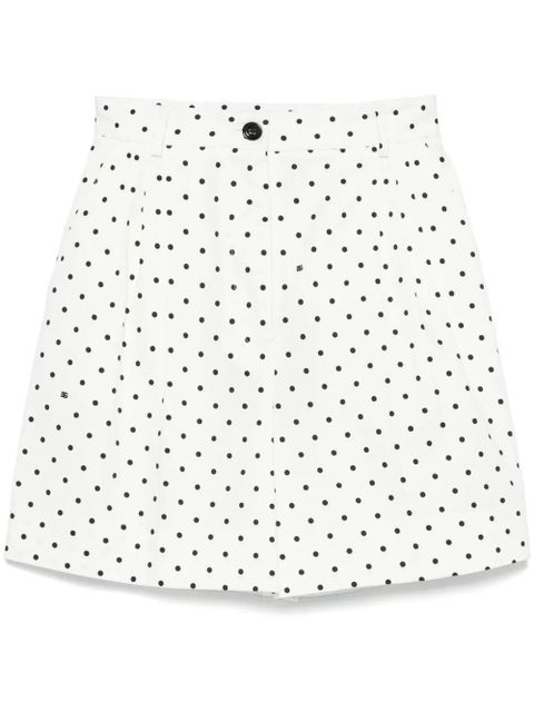 Dolce & Gabbana polka-dot shorts - White - zdjęcie produktu nr 1