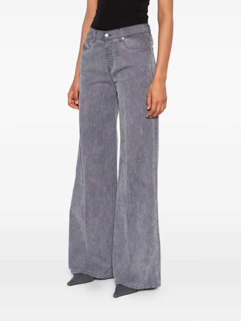 Diesel 1978 d-akemi 068sd flare-leg jeans - 8GJ BLUE